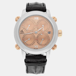 Jacob & Co. Five Time Zone H-24 SSC Automatic Copper Stainless Steel Men's Wristwatch 47 mm 1187731