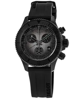 Tissot Seastar 1000 Quartz Chronograph Grey Dial Silicone Strap Men's Watch Model T120.217.37.061.00