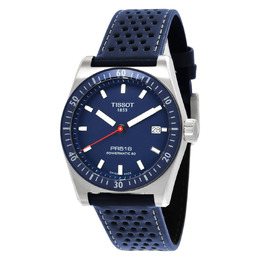 Tissot PR516 T1494071604100 Mens Blue Dial Automatic Watch