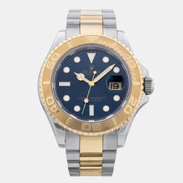 Rolex Yacht-Master 16623, Blue Dial Automatic Chronometer Men's Watch in Yellow Gold and Stainless Steel