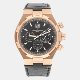 Vacheron Constantin Overseas 49150/000R-9338 Automatic Grey Dial Men's Watch in Rose Gold