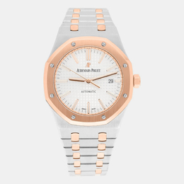 Audemars Piguet Royal Oak 15400SR.OO.1220SR.01 Automatic Silver 18k Rose Gold Stainless Steel Men's Wristwatch 41 mm 1188270