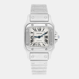 Cartier Santos Galbee W20054D6 Automatic Silver Stainless Steel Women's Wristwatch 24 mm