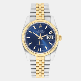 Rolex Datejust 124233 Automatic Stainless Steel Blue Dial Men's Watch