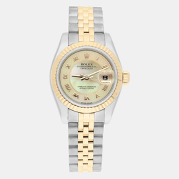Rolex Datejust 179173 Automatic in Yellow Gold & Stainless Steel - Mother of Pearl Dial