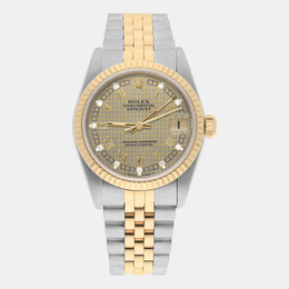 Rolex Datejust 68273 Automatic - Champagne Dial & Fluted Bezel