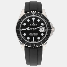 Rolex Reference 1187704 - Yacht-Master White Gold Automatic Black Dial Men's Watch