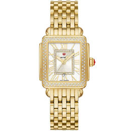 Michele Deco Madison Quartz Diamond Ladies Watch Model MWW06G000003