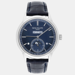 Patek Philippe Perpetual Calendar 5236P - Men's Automatic Blue Dial Platinum Case Watch Ref. 1188325