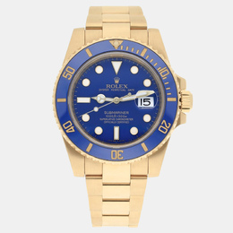 Rolex Submariner Automatic Blue Dial Men's Watch