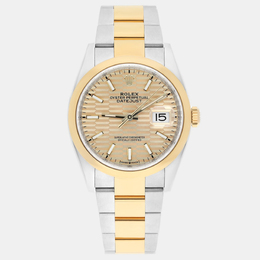 Rolex Datejust 126203-0040, Men's Wristwatch - Yellow Gold, Stainless Steel, Automatic Movement