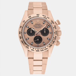 Rolex Cosmograph Daytona 116505, Automatic Pink, 18k Rose Gold Men's Wristwatch