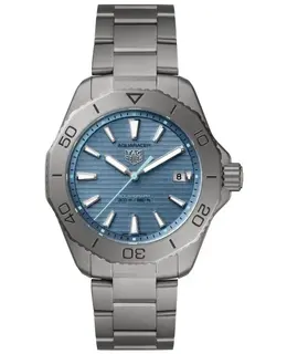 Tag Heuer Aquaracer Professional 200 Solargraph Blue Dial Titanium Men's Watch wbp1182.bf0000