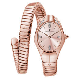 Christian Van Sant Naga CV0889 Ladies Watch - Rose Gold-tone Dial