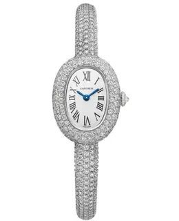 New Cartier Baignoire Mini Diamond Watch - Model HPI01773
