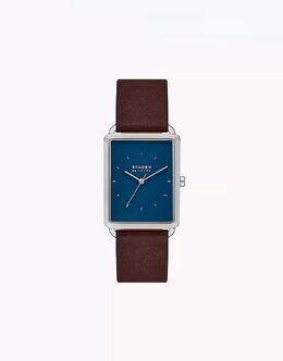 Мужские часы Skagen Hagen с тремя стрелками, серебристые, из нержавеющей стали - КОРИЧНЕВЫЕ 147713365 | brown