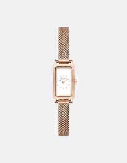 Женские часы Skagen Hagen Micro с двумя стрелками, из нержавеющей стали, розового золота - ROSEGOLD 141947089 | rose gold