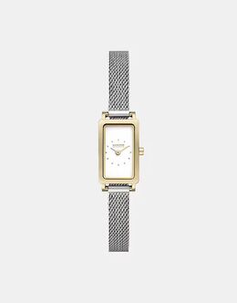 Женские часы Skagen Hagen Micro с двумя стрелками, из нержавеющей стали, золотого цвета, СЕРЕБРЯНЫЕ 141946909 | silver
