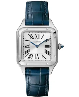 WSSA0086 Cartier Santos Dumont Silver Dial Watch