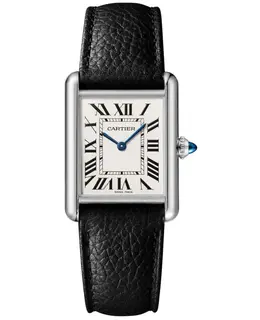Cartier Tank Must WSTA0109 Women's Watch - White Dial, Genuine Leather Strap
