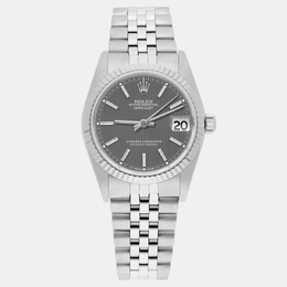 Rolex Datejust 68274 Automatic Grey Dial Women's Stainless Steel Watch