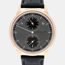 Patek Philippe Calatrava Reference 5235/50R-001 Automatic Grey Dial Men's Watch