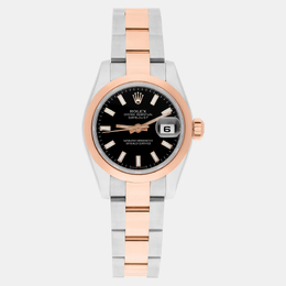 Rolex Datejust II Reference 126234, Model 179161 - Women's Automatic Stainless Steel & Rose Gold Dial Wristwatch
