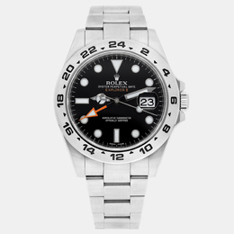 Rolex Explorer II Stainless Steel Black Dial Men's Automatic Chronograph Watch Reference:1188357