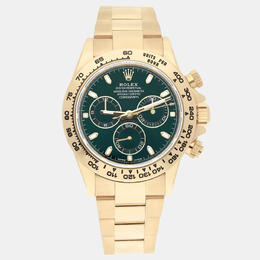 Rolex Cosmograph Daytona 116508 - Green Dial, Yellow Gold Men's Watch