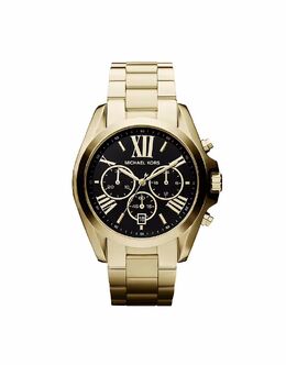 Женские часы Michael Kors Bradshaw с хронографом, из нержавеющей стали золотистого оттенка — ЗОЛОТО 147713042 | gold
