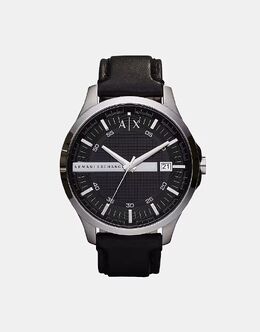 Часы Armani Exchange AX2101 из кожи черного цвета 1451407 | black