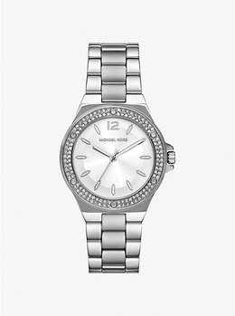 Часы Lennox pavé серебристого тона Michael Kors, серебряный mko1188 | silver