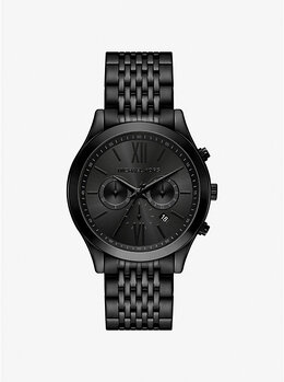 Крупногабаритные часы Aspyn в черном цвете Michael Kors, черный mko1211 | black