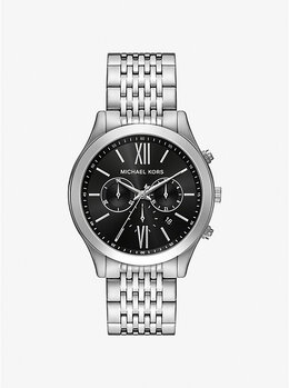 Крупные часы Aspyn серебристого цвета Michael Kors, серебряный mko1210 | silver