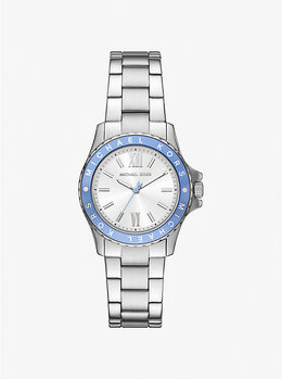 Мини-Часы Everest серебристого цвета Michael Kors, голубой mko1175 | sky blue