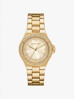 Часы Lennox с паве из золота Michael Kors, золотой mko1186 | gold