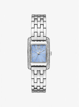 Серебристые часы Mini Monroe с паве Michael Kors, серебряный mko1169 | silver