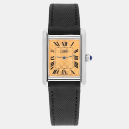 Cartier Must de Tank 2416 Silver Women's Wristwatch