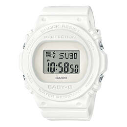 Часы Casio G Shock Waterproof Sports White Digital, белый bgd-570-7 | white