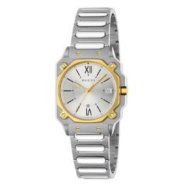 Gucci G-Flat Quartz Ladies Watch ya166506