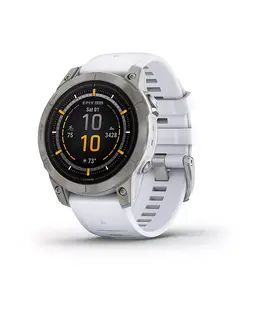 Часы Epix Pro (Gen 2) Garmin, белый 18955022 | sapphire, titanium, whitestone