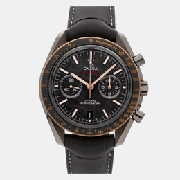 Pre-Owned Omega Speedmaster Moonwatch Chronograph Ref. 311.63.44.51.99.001 Grey Ceramic Men's Watch