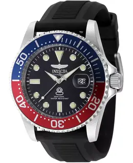 Мужские часы Pro Diver Quartz 3 Hand, модель 48215, черный циферблат Invicta 22300218 | black