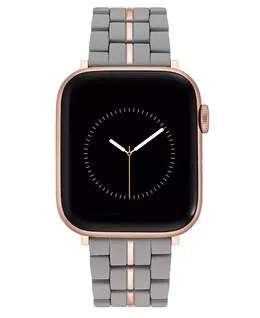 Женский браслет Rubberized Link для Apple Watch 42 мм (только Series 1-3) и 44/45/46/49 мм (Ultra и Ultra 2) Nine West, серый 15991359 | gray