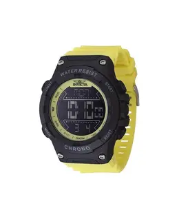 Мужские часы Invicta Racing Digital GMT/Alarm 47527 с черным циферблатом, черный 21842213 | black