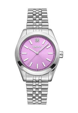 Часы QUARZ NOLITA MIDI DKNY, серебряный dk151m0a0-d11 | silber