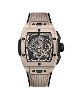 Hublot Spirit of Big Bang Chronograph Automatic Skeleton Dial Ceramic Limited Edition Men's Watch 642.cz.6110.rx