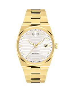Часы BOLD Quest, 39 мм Movado, белый 5527076 | white/gold