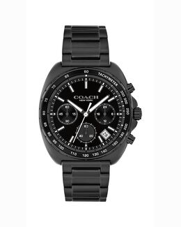 Charter Chronograph, 39 мм Coach, черный 5540650 | black/black