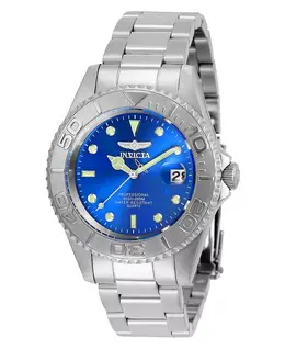 Мужские часы Pro Diver Quartz 3 Hand Blue Dial 29938 Invicta, серебряный 21980895 | silver